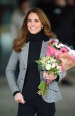 KATE MIDDLETON Arrives at Basildon Sporting Village in Basildon 10/30/2018