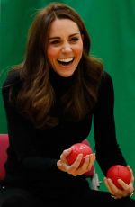 KATE MIDDLETON Arrives at Basildon Sporting Village in Basildon 10/30/2018