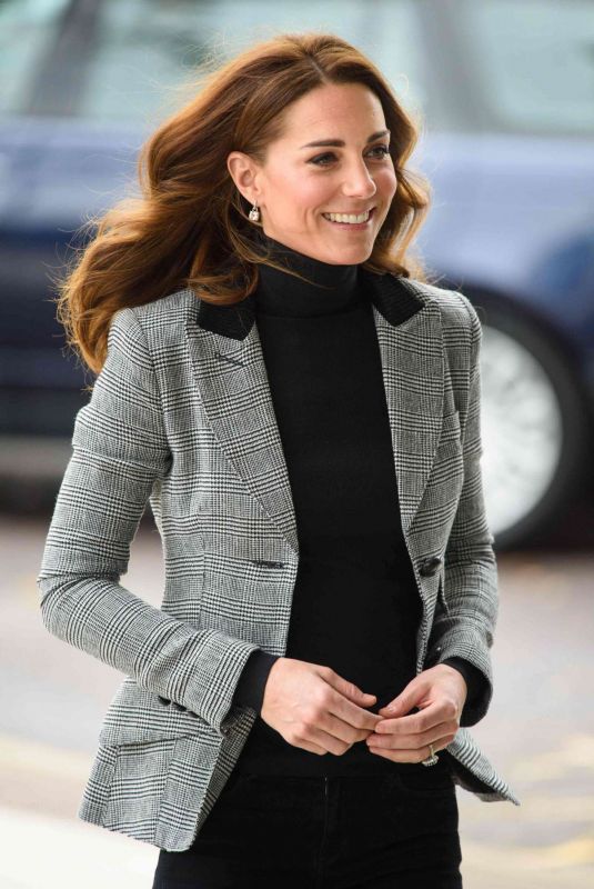 KATE MIDDLETON Arrives at Basildon Sporting Village in Basildon 10/30/2018