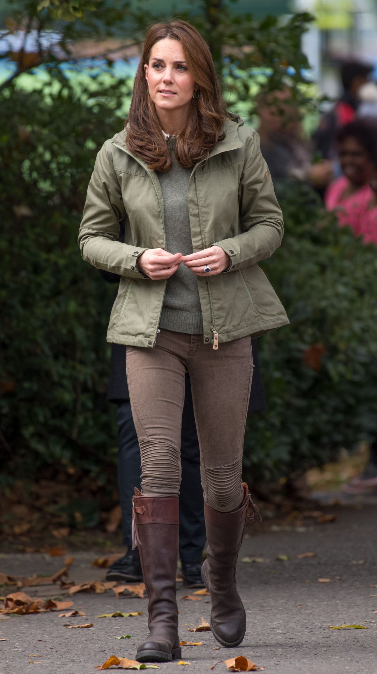 KATE MIDDLETON at Sayers Croft Forest School and Wildlife Garden in ...