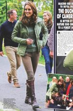 KATE MIDDLETON in Hello Magazine UK October 2018