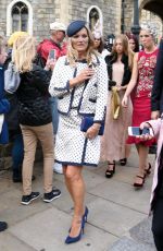 KATE MOSS Leaves Windsor Castle 10/12/2018