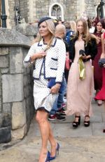 KATE MOSS Leaves Windsor Castle 10/12/2018