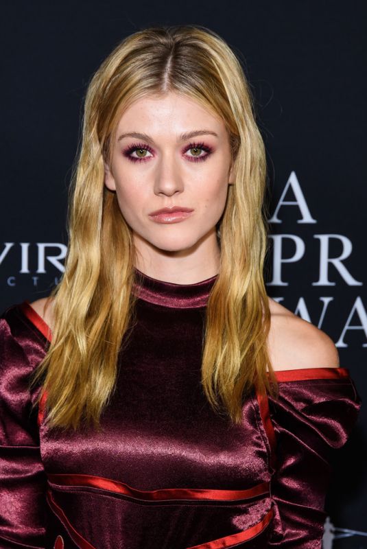 KATHERINE MCNAMARA at A Private War Premiere in Los Angeles 10/24/2018