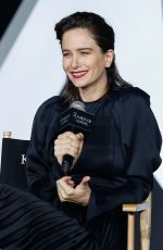 KATHERINE WATERSTON at Fantastic Beasts: The Crimes of Grindelwald Premiere in Beijing 10/28/2018