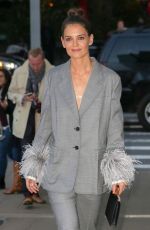 KATIE HOLMES Arrives at America Ballet Theater 2018 Fall Gala in New York 10/17/2018