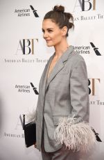 KATIE HOLMES at American Ballet Theatre 2018 Fall Gala in New York 10/17/2081