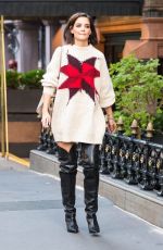 KATIE HOLMES Out and About in New York 10/10/2018