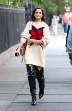 KATIE HOLMES Out and About in New York 10/10/2018