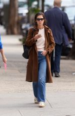 KATIE HOLMES Out for a Coffee in New York 10/04/2018