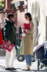KATIE HOLMES Out in New York 10/23/2018
