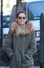 KATIE HOLMES Out in New York 10/25/2018