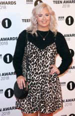 KATIE THISTLETON at BBC Radio 1 Teen Awards in London 10/21/2018