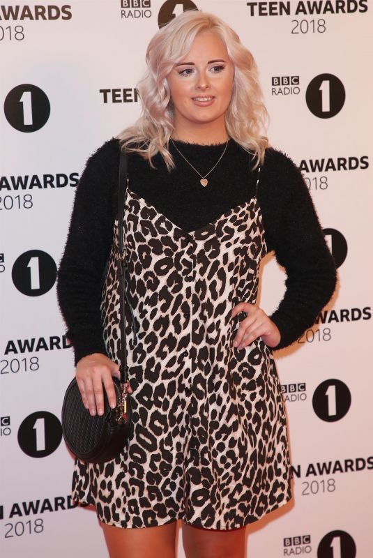KATIE THISTLETON at BBC Radio 1 Teen Awards in London 10/21/2018