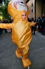 KATY PERRY Aarrives at ABC Studios in New York 10/30/2018