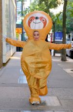 KATY PERRY Aarrives at ABC Studios in New York 10/30/2018