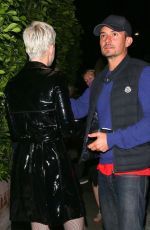 KATY PERRY and Orlando Bloom at Giorgio Baldi in Santa Monica 10/27/2018
