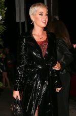 KATY PERRY and Orlando Bloom at Giorgio Baldi in Santa Monica 10/27/2018