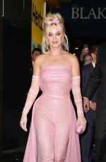 KATY PERRY Arrives at QVC Ffany Shoes on Sale Gala in New York 10/11/2018