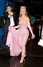 KATY PERRY Arrives at QVC Ffany Shoes on Sale Gala in New York 10/11/2018