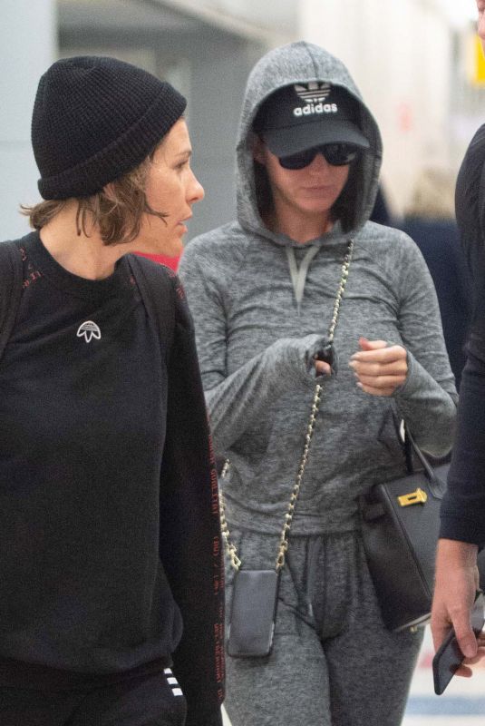 KATY PERRY at JFK Airport in New York 10/08/2018