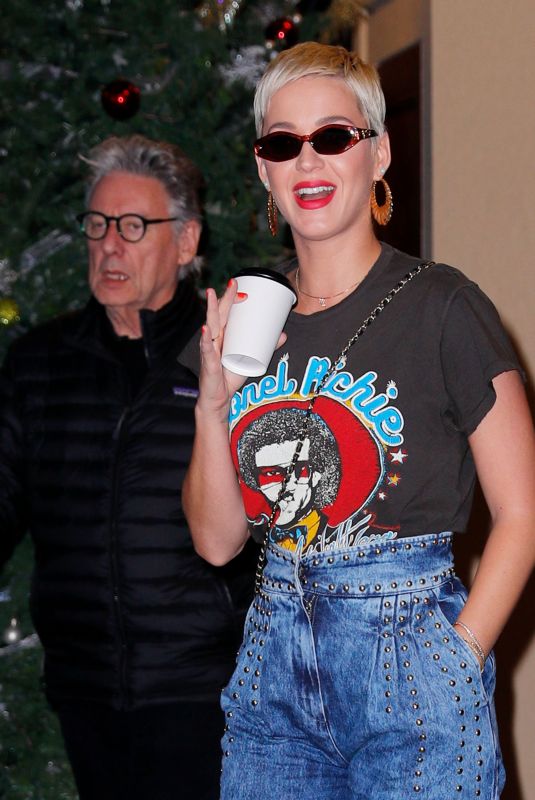 KATY PERRY at Live with Kelly and Ryan in New York 10/20/2018