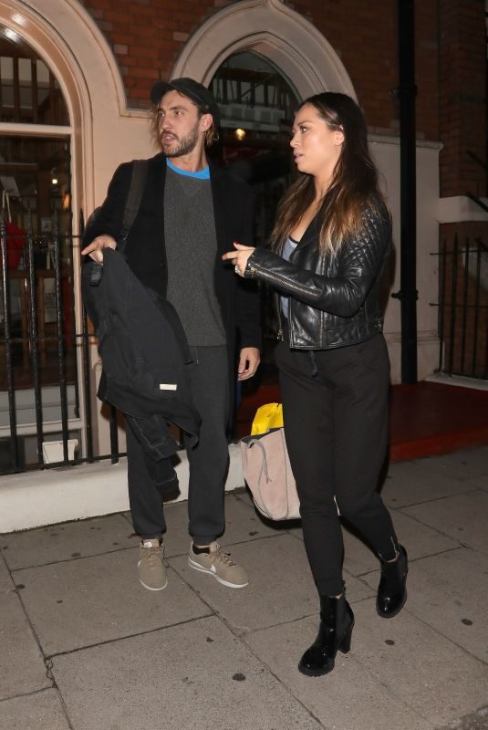 KATYA JONES Leaves a Dance Studio in London 10/17/2018