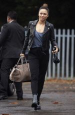 KATYA JONES Out and About in London 10/17/2018