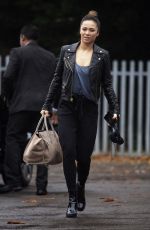KATYA JONES Out and About in London 10/17/2018