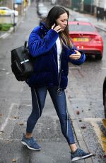 KATYA JONES Out in London 10/26/2018