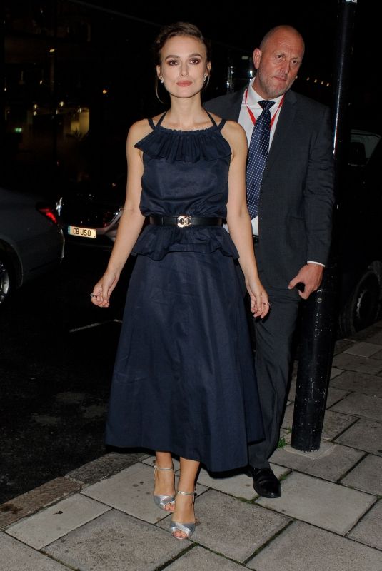 KEIRA KNIGHTLEY at Colette Afterparty in London 10/11/2018