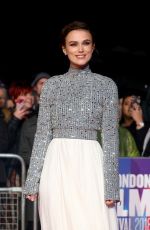 KEIRA KNIGHTLEY at Colette Premiere at BFI London Film Festival 10/11/2018