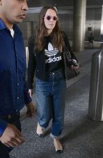 KEIRA KNIGHTLEY at LAX Airport in Los Angles 10/14/2018