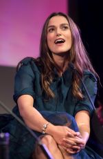 KEIRA KNIGHTLEY at Screen Talks with Keira Knightley at BFI London Film Festival 10/12/2018