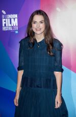 KEIRA KNIGHTLEY at Screen Talks with Keira Knightley at BFI London Film Festival 10/12/2018