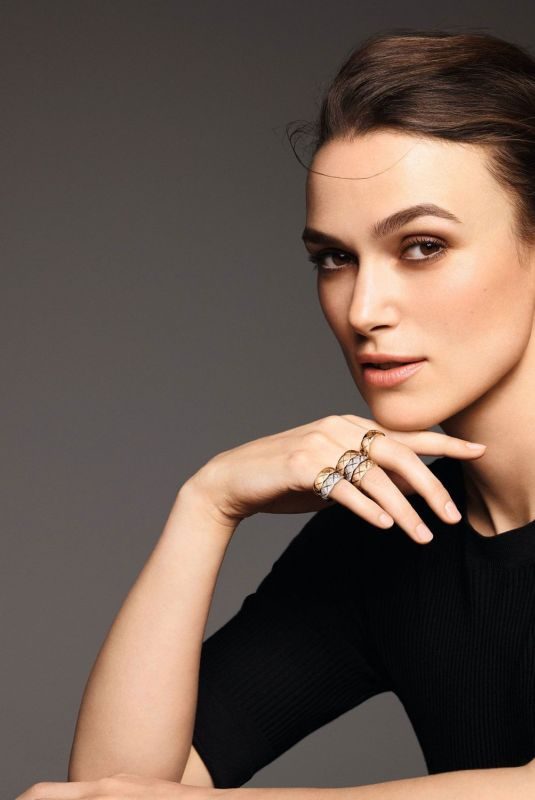 KEIRA KNIGHTLEY for Coco Crush My Way, My Allure Campaign, October 2018