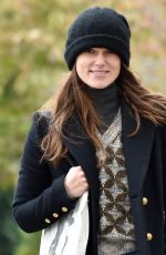 KEIRA KNIGHTLEY Out and About in London 10/29/2018