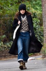 KEIRA KNIGHTLEY Out and About in London 10/29/2018