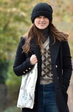 KEIRA KNIGHTLEY Out and About in London 10/29/2018