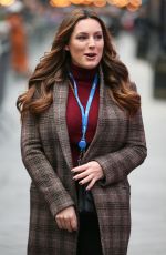 KELLY BROOK Arrives at Global Radio in London 10/30/2018