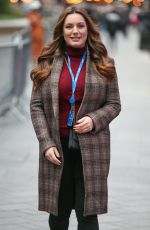 KELLY BROOK Arrives at Global Radio in London 10/30/2018