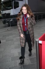 KELLY BROOK Arrives at Global Radio in London 10/30/2018