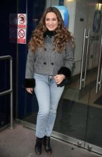 KELLY BROOK Arrives at Heart Radio Show in London 10/29/2018
