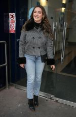 KELLY BROOK Arrives at Heart Radio Show in London 10/29/2018