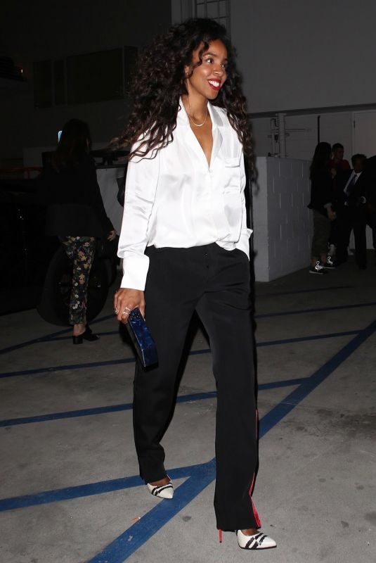 KELLY ROWLAND Night Out in Beverly Hills 10/10/2018
