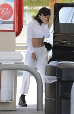 KENDALL JENNER at a Gas Station in Palm Springs 10/04/2018