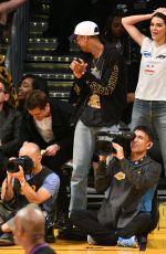KENDALL JENNER at LA Lakers vs Houston Rockets Game in Los Angeles 10/21/2018