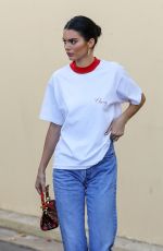 KENDALL JENNER Leaves a Studio in Los Angeles 10/08/2018