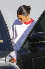 KENDALL JENNER Leaves a Studio in Los Angeles 10/08/2018