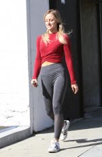 KENDALL LONG Arrives at Dancing with the Stars Studio in Los Angeles 10/12/2018